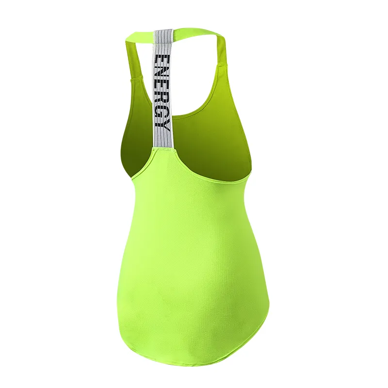 Sexy Couleur solide t Mot arrière Viette creuse Femme Shirt Yoga Quickdry Running Tops Tops Sports Maillots Sports Top Spor1613746 Spor1613746