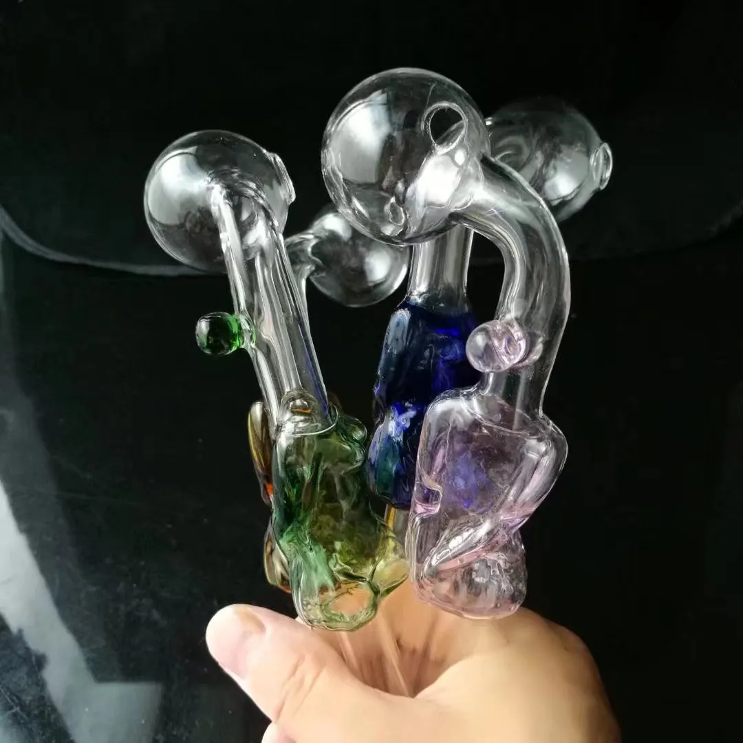 Spliced coloured beauty bends ,Wholesale Glass bongs Oil Water Pipes Glass Pipe Oil Rigs Smoking