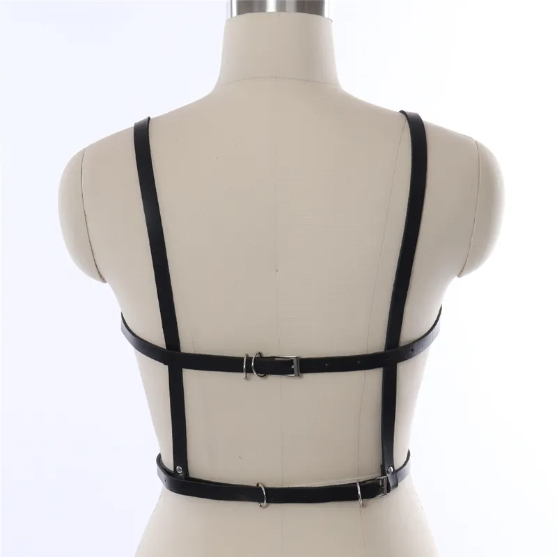 Svart Brun Färger Goth Gothic Style Kvinnor Sexig Harness För Kvinnlig Lady Tjej Kvinna Kläder Tillbehör Garter Drop Shipping