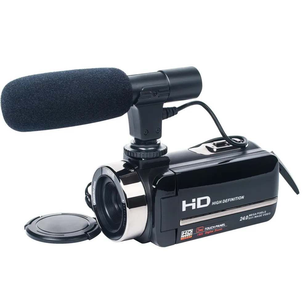 Caméscopes Caméra Vidéo Professionnelle Full HD 8k Caméscope WiFi 48MP Zoom  Numérique 16X Streaming Caméra De Mise Au Point Automatique Du 120,41 €