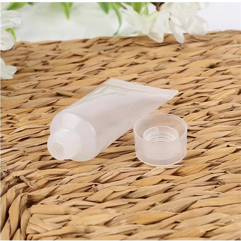 5ml 10ml Miękkie Miękkie Refillable Plastic Lotion Squeeze Cosmetic Packaging Cream Creck Dids Bottle Protable Contener 0109