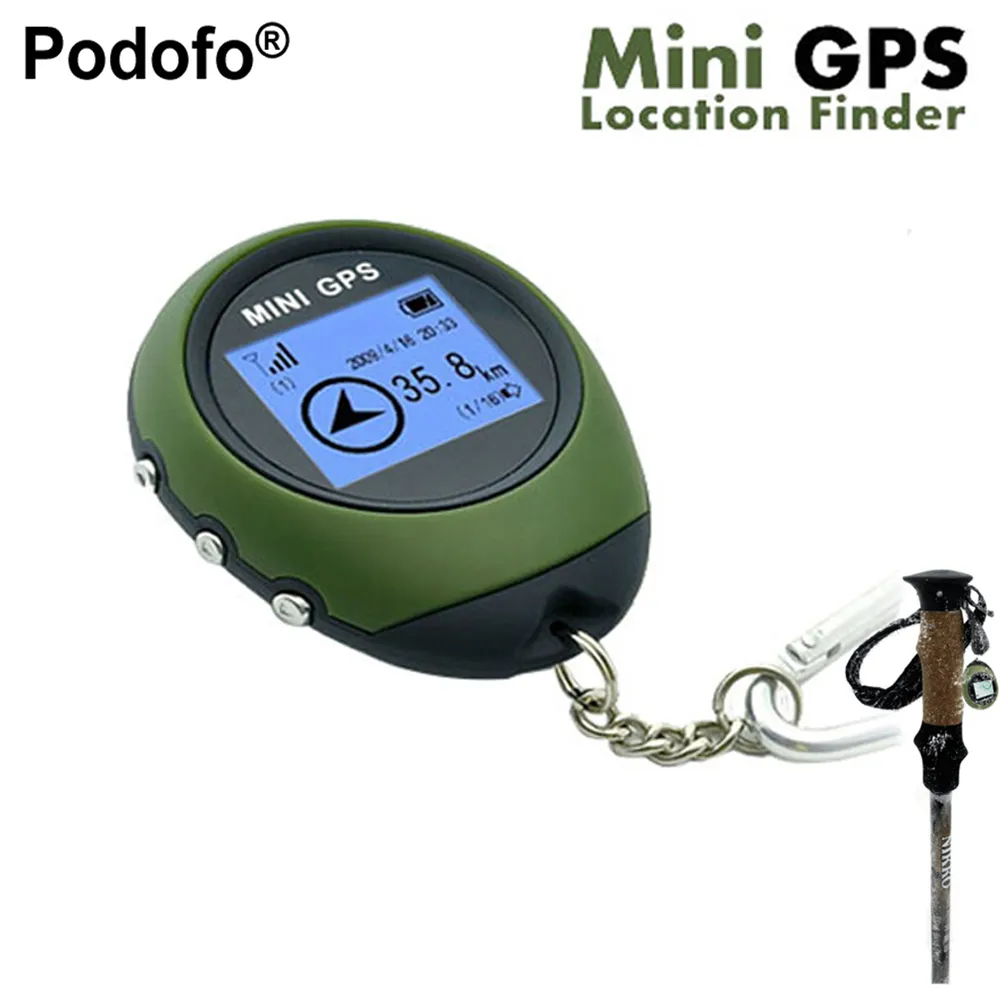Podofo New Mini Handheld GPS Navigation Receiver Location Finder USB