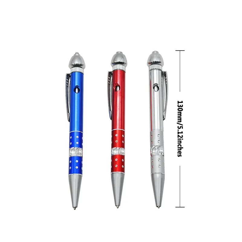 Nyaste metallrör Ball Penform Färgglada rör Högkvalitativ Mini Rökning Portabel Unik Design Många stilar är lätt att bära