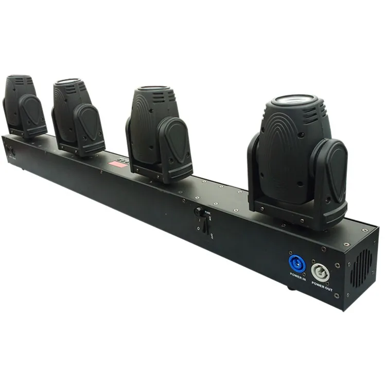 Luz Principal Movil Dela Viga Moving Head Led Bar Beam 4 Heads 10W RGBW