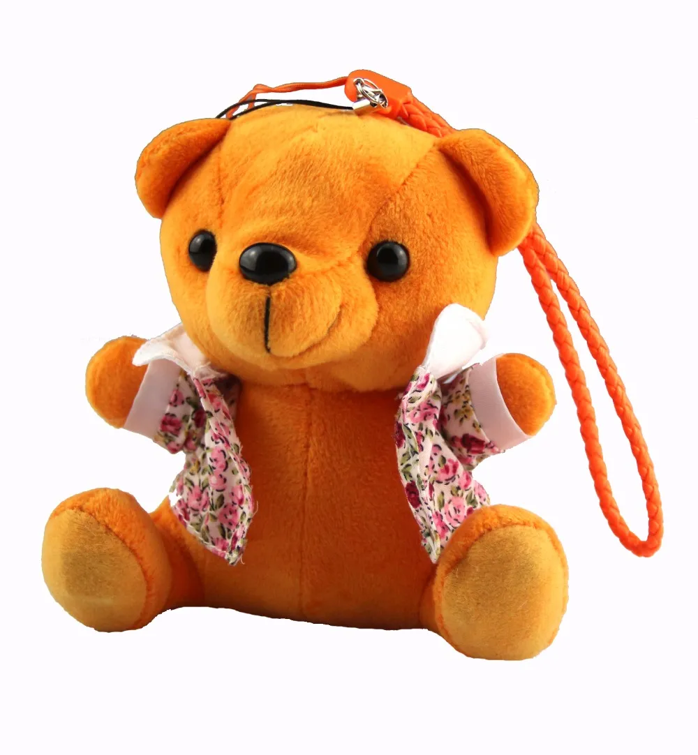 Hidden Plush Cartoon Toy Bear GPS / GSM / GPRS Personlig Tracker - IDL100 Barn Plush Toy Key Chain GPS Tracker