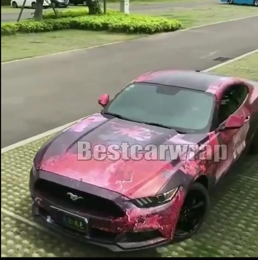 Save Big on Bulk Automobile Vinyl Wrap Rust Red Matte Vinyl Wrap For Cars  Trucks And Boats Air Release Technology For Bubble Free Application (5ft X 