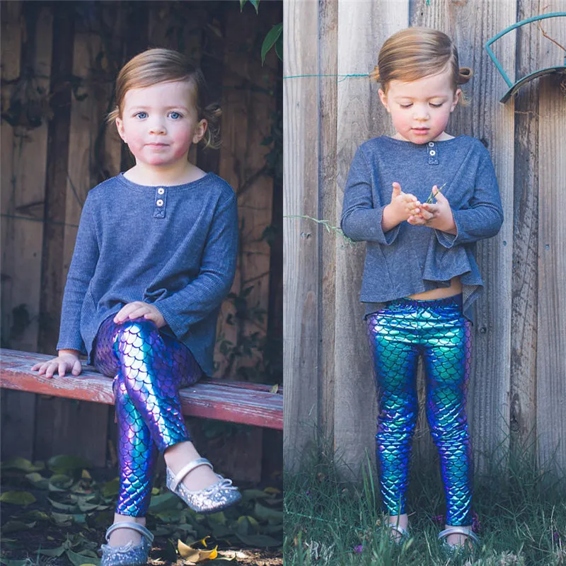 Gradient Fish Scale Leggings For Baby Girls 0 5 Years Stretchy Casual Long  Pants With Pencil Petite Sequin Trousers From Babywarehouse, $9.49