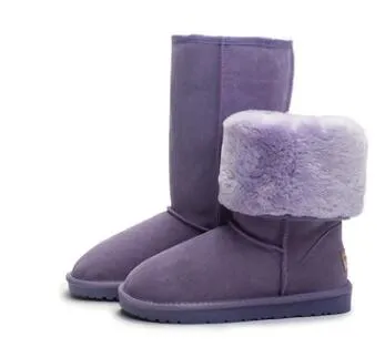 Nuevas botas de nieve clásicas WGG, botas de invierno de alta calidad para mujer, botines con descuento a la moda, zapatos de muchos colores, talla 5-13