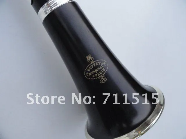 Crampon Cie Clarinet 1986 E13 Sandalwood Ebony Tube B Flat Clarinet Instruments with 16 Holes + 10 Reeds + Case