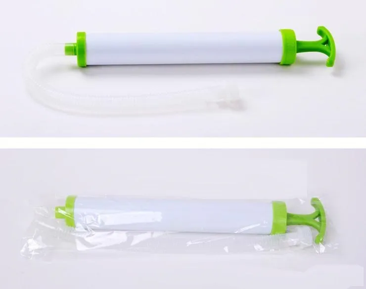 Versatile Hand Vacuum Hand Pump For Inflatables With Tube For Storage And Compression Bags From