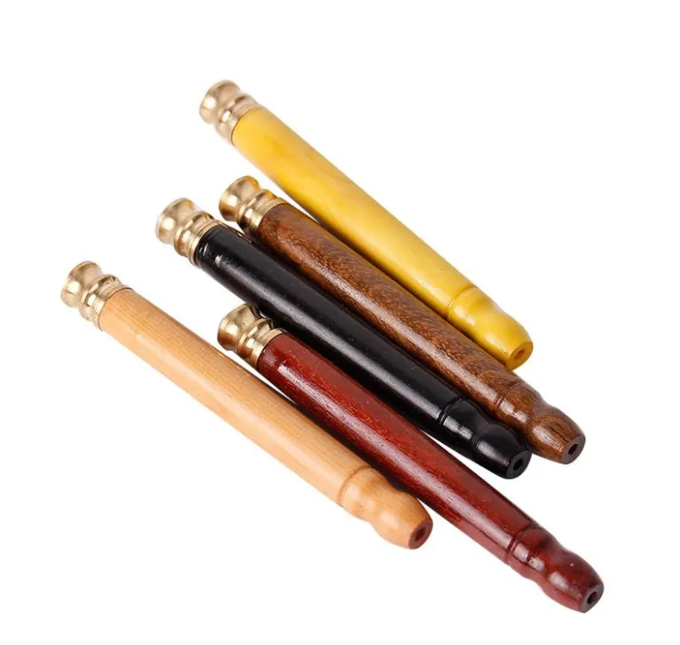 NY TRUMPET LADY Cigaretth￥llare Portable Wood Cigarette Holder Accessories