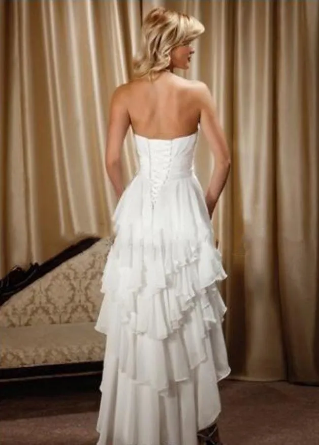 Sweetheart chiffon wedding dress store
