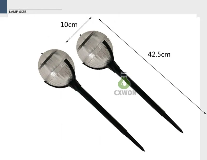 LED Światła Słoneczne LED Lawn Light Colourfull Ogród Outdoor Słońce Lampa Korytarz Outdoor Garden Party Lampa Słoneczna Zasilana Kolorowa Lampa Słoneczna