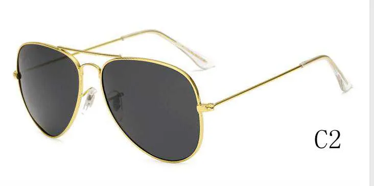 Designer di marchi classici in stile spiaggia polarizzato occhiali da sole Uv400 lente pilota femminili Sun occhiali da sole UV400 ECCI occhiali i3740053
