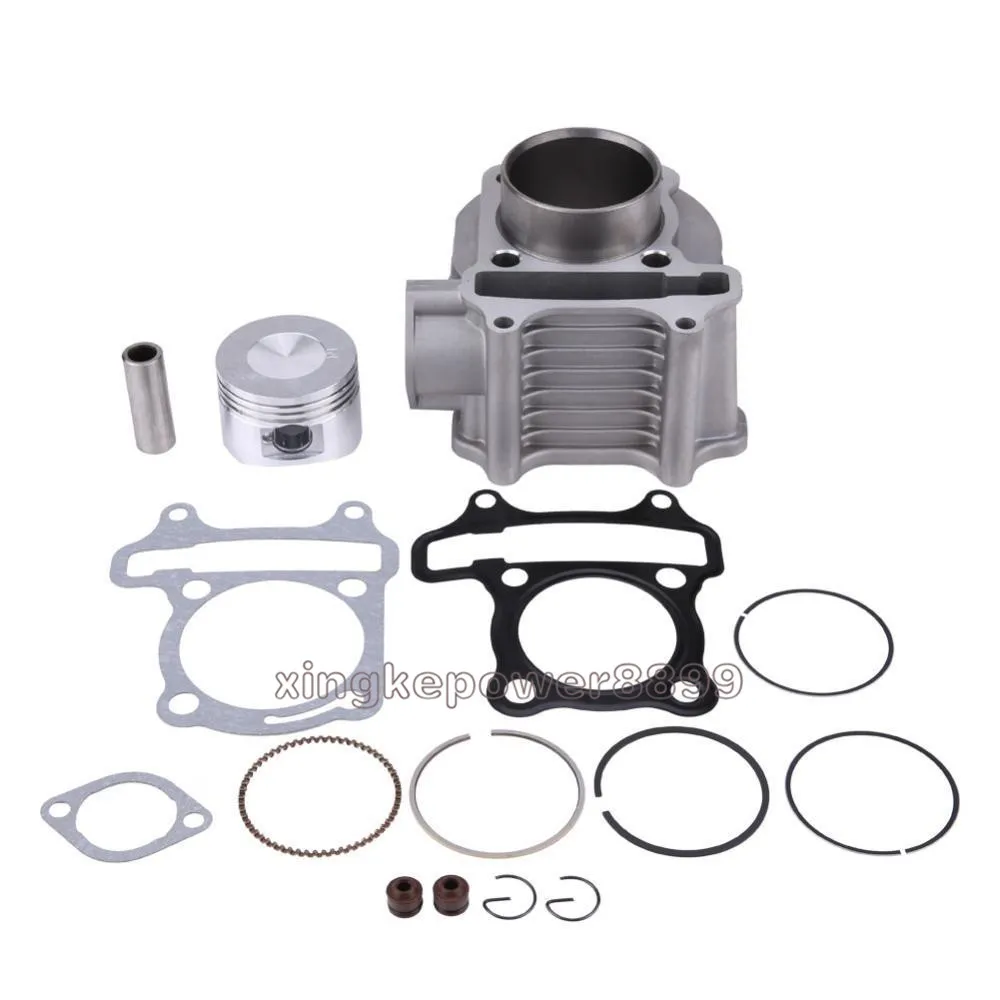 Voor GY6 125CC 150CC Motorfiets Motor Cilinder Kit Zuiger Pakking 58 5mm Bore251p