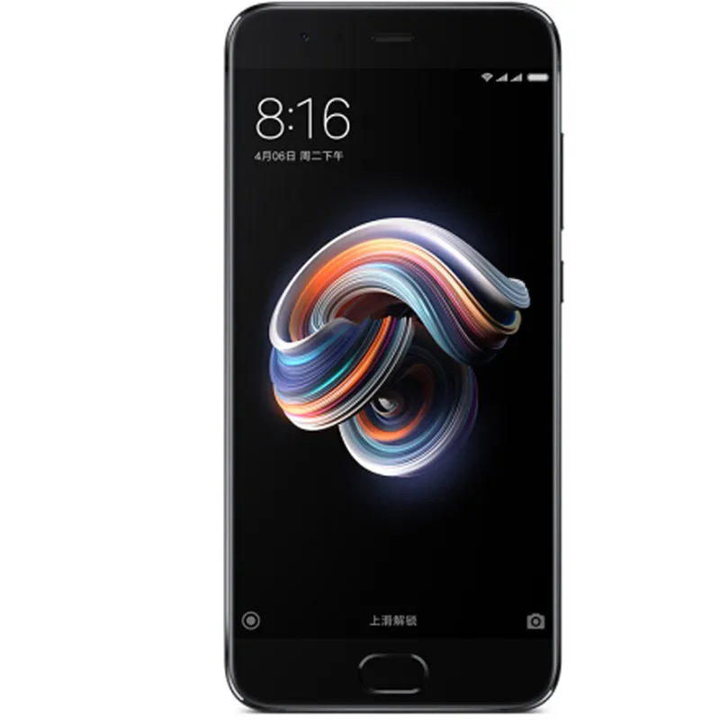 الأصلي xiaomi mi note 3 4G LTE الهاتف الخليوي 4 جيجابايت RAM 64GB ROM Snapdragon 660 Octa Core Android 5.5 "ملء الشاشة 16MP NFC 3500MAH معرف بصمات الأصابع وجه الهاتف المحمول الذكية