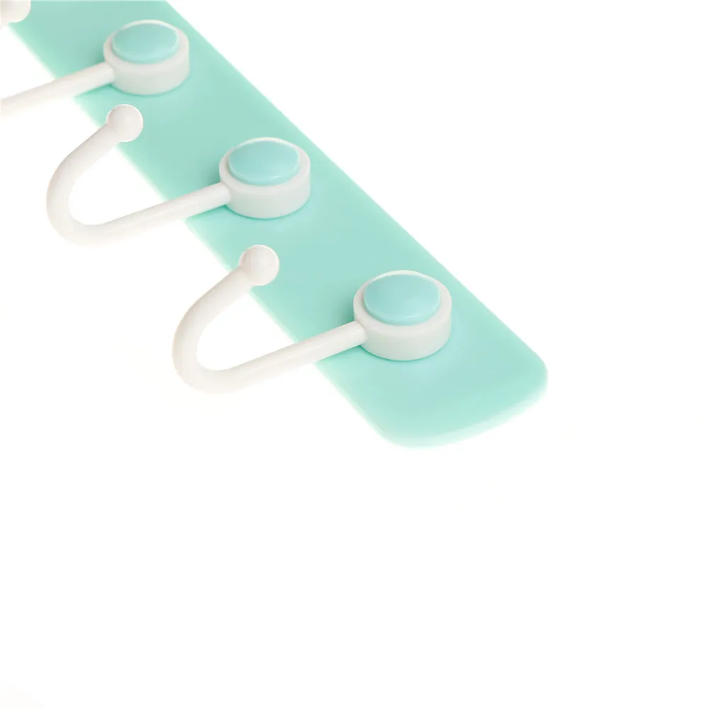 Wall Mounted Bathroom Plastic Corner Shelf Suction Cup Shower Wall