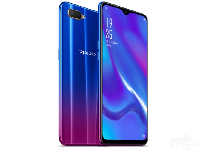 기존 OPPO K1 4G LTE 휴대 전화 6GB RAM 64GB ROM Snapdragon 660 AIE Octa Core 25.0MP AI Android 6.4 