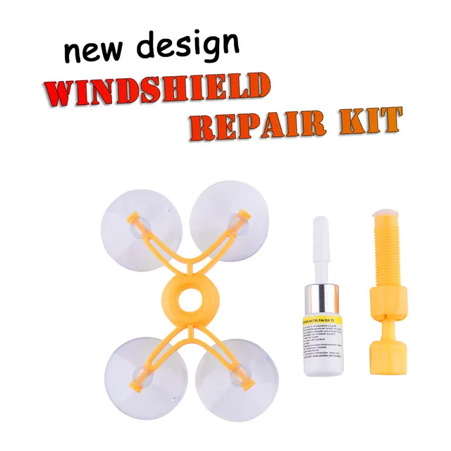 New Windscreen Windschutzscheibe Reparaturwerkzeugsatz DIY Auto Kit Windglas für Chip Crack Großhandel Autofenster Reparaturwerkzeugsatz