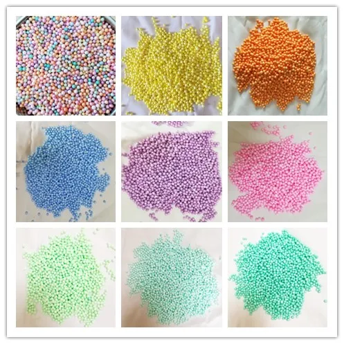 Assorted Colors Polystyrene Styrofoam Filler Foam Mini Beads Balls Crafts