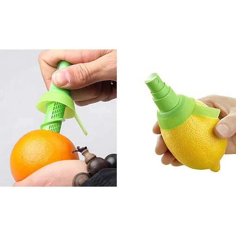 Kreativ apelsinjuice squeeze juice juicer citron spray dimma orange frukt squeezer spruta kök matlagning verktyg