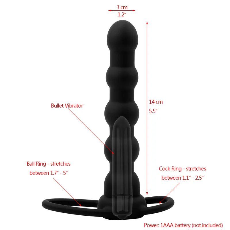 MINI Vibration Gspot Massage AV Rod Vibrator Toy Silicone Black Bead Magic Wand Attachment AV Massager Masturbation devic Sex Toy1864460