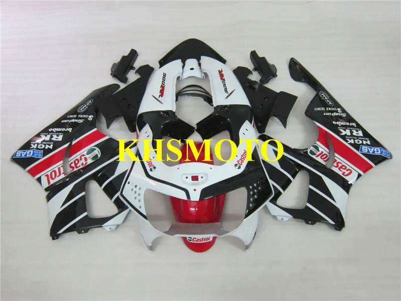 Kit de carénage de moto personnalisé pour Honda CBR900RR 919 98 99 CBR 900RR CBR900 1998 1999, ensemble de carénages ABS rouge blanc noir + cadeaux HS13