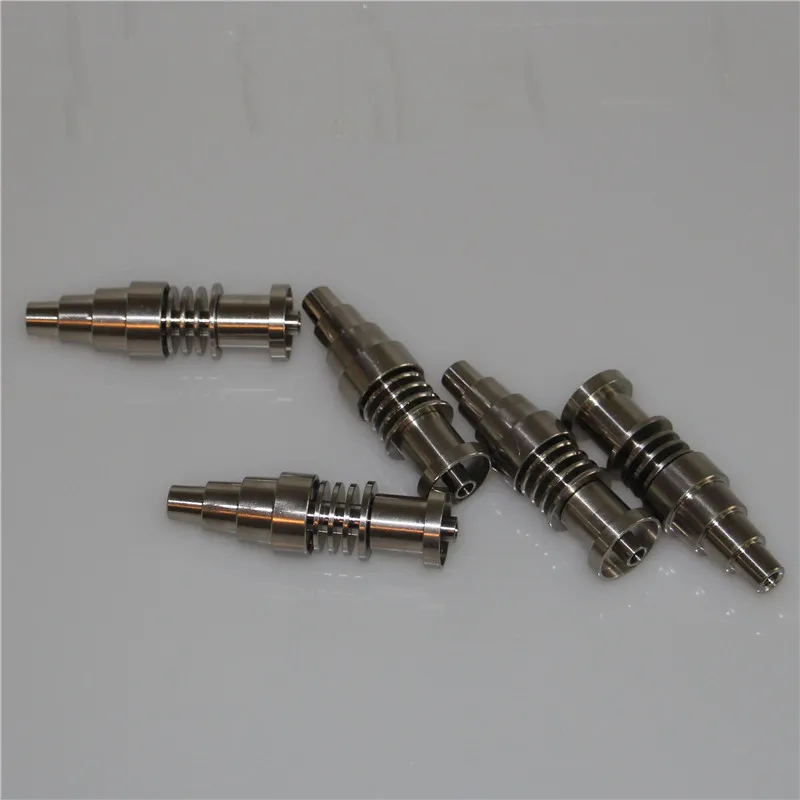 Hand tools The latest 10/14/18mm 6 in 1 Titanium nails/Quartz Hybrid E-Nails for 16mm Enail Coil oil rigs bongs