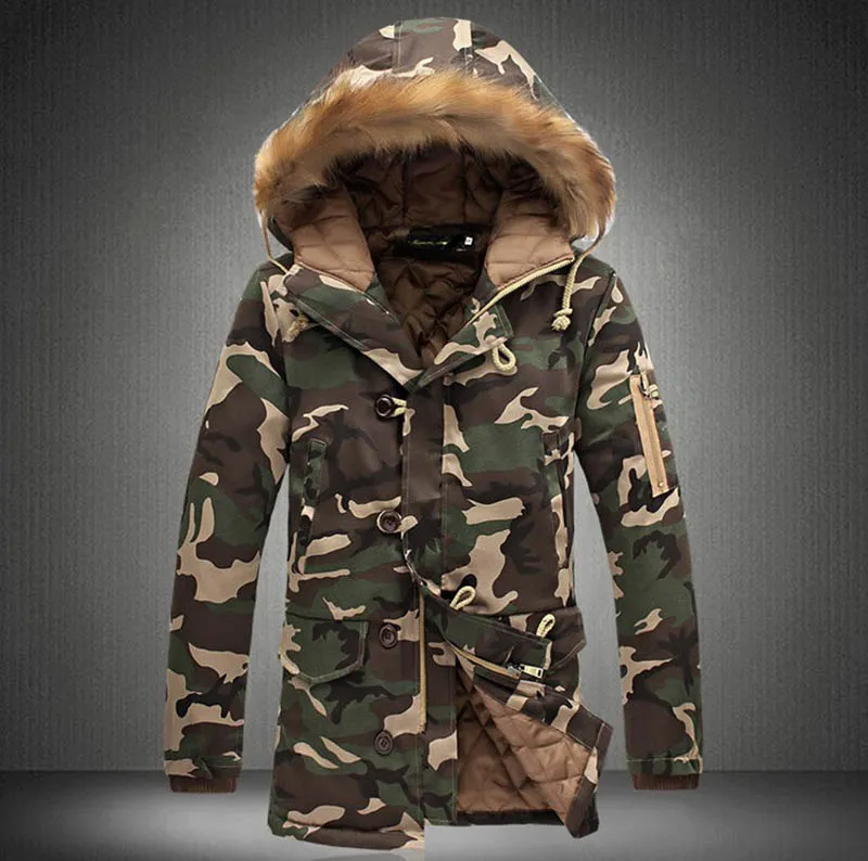 Doudoune camouflage homme 2025