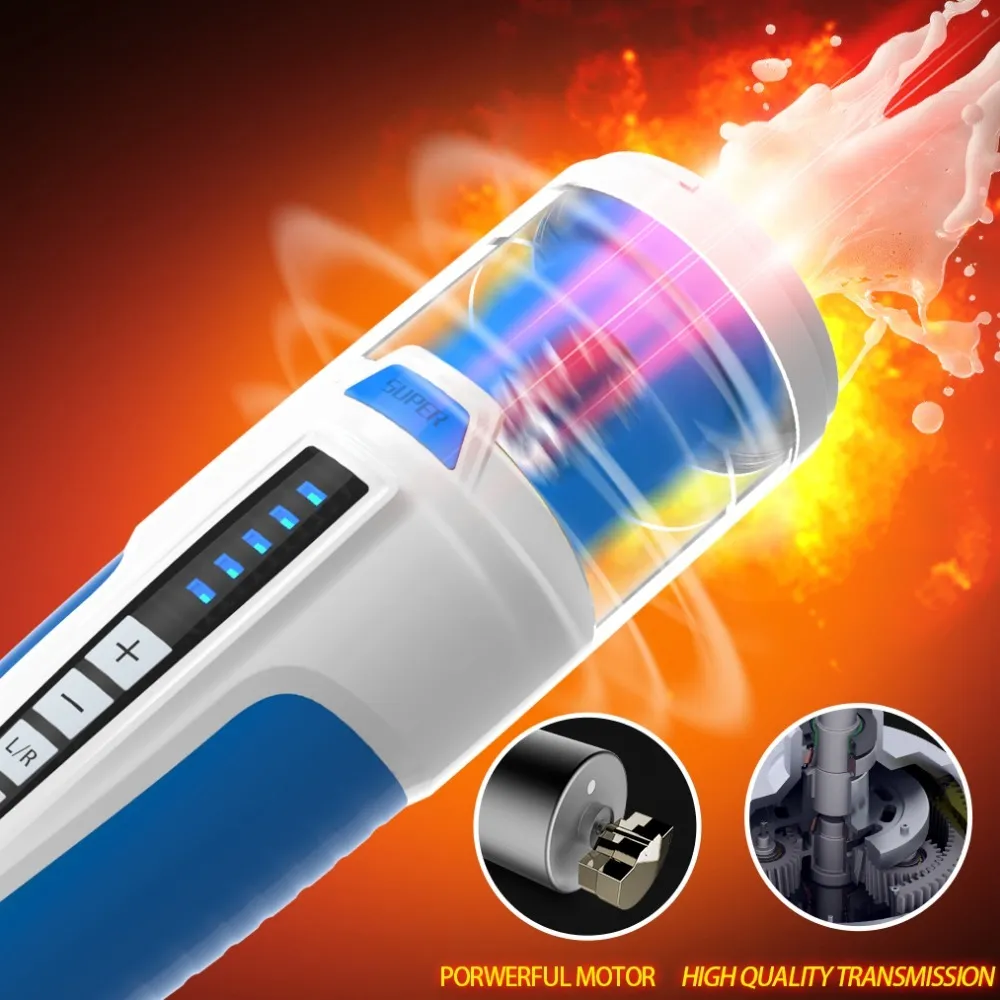Male Masturbator with Female Sex Moaning, Rotating 550 r/min, Telescopic  Piston 200 times/min, 10 Speed Rotation, USB Charging from Dhgate  Masturbators