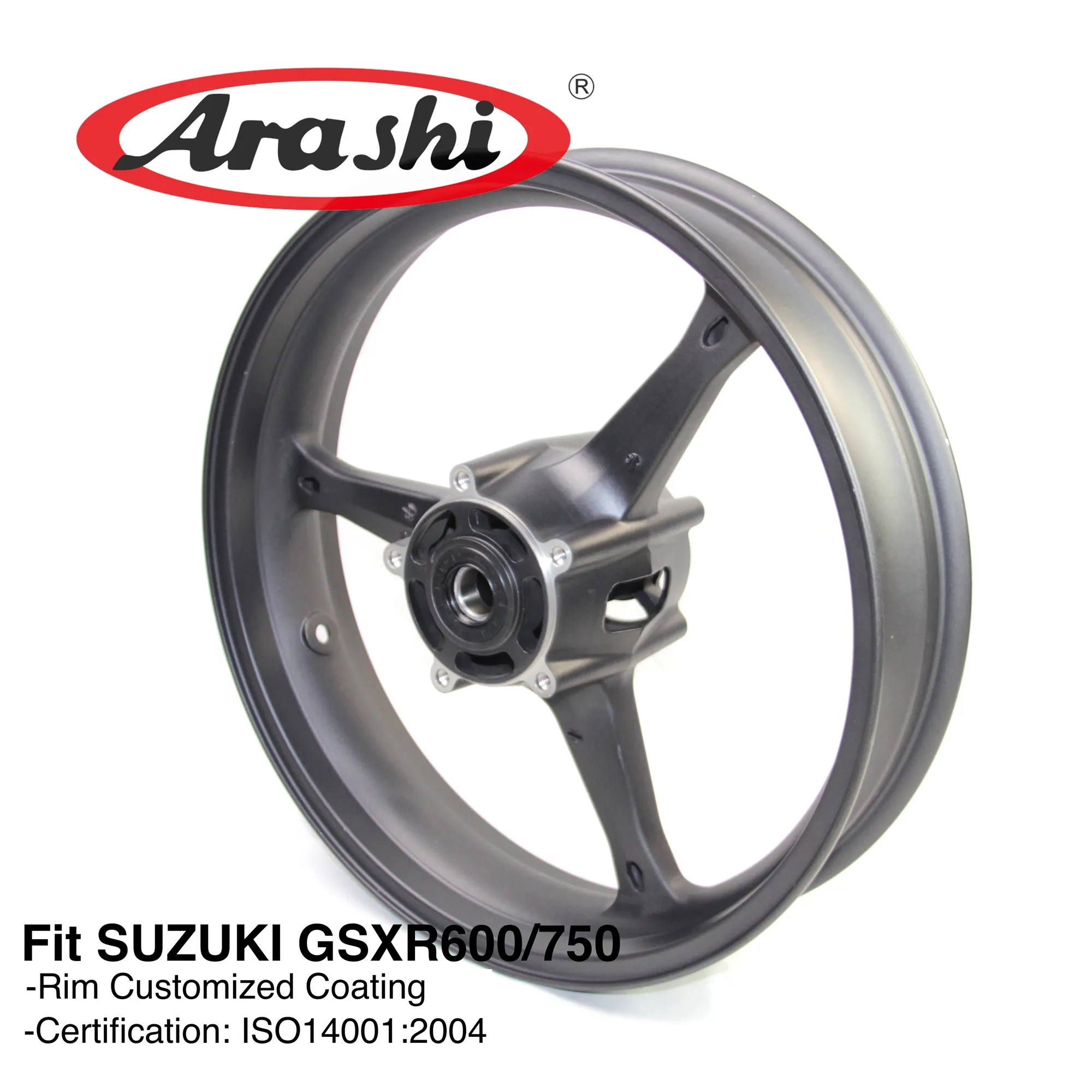 Arashi Front Wheel Rim dla Suzuki GSXR 600 750 2006 2007 Akcesoria motocyklowe CNC Aluminium 06 07 GSX R GSX-R GSXR600 GSXR750 1000