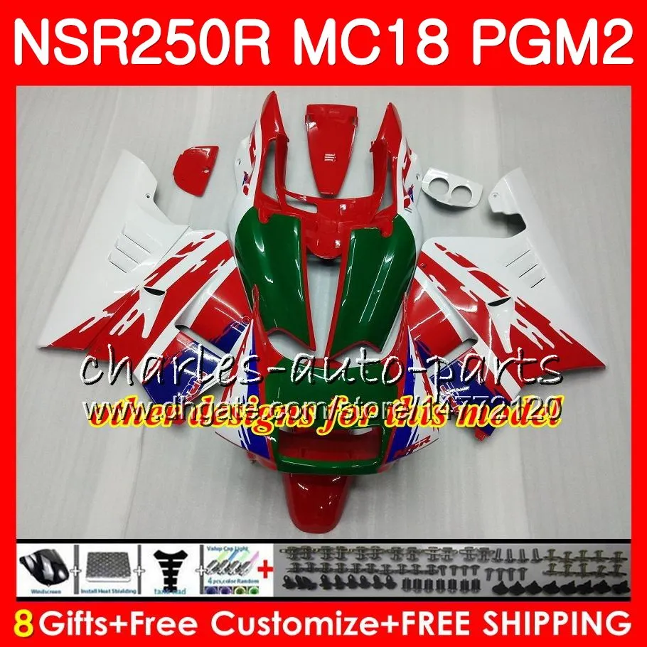 Complete Fairing Body Kit for HONDA NSR250R MC16 MC18 PGM2