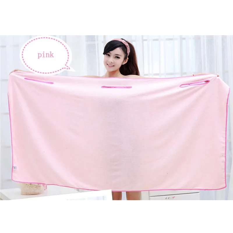 2018 New Fast Drying Magic Bath Towels Lady Girls Kids SPA Shower Towel Body Wrap Bathrobe Beach Dress Wearable Magic Towel 