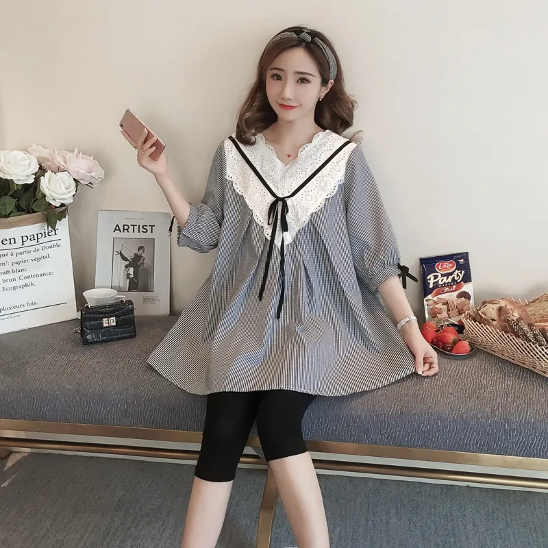 Baggy sales maternity tops