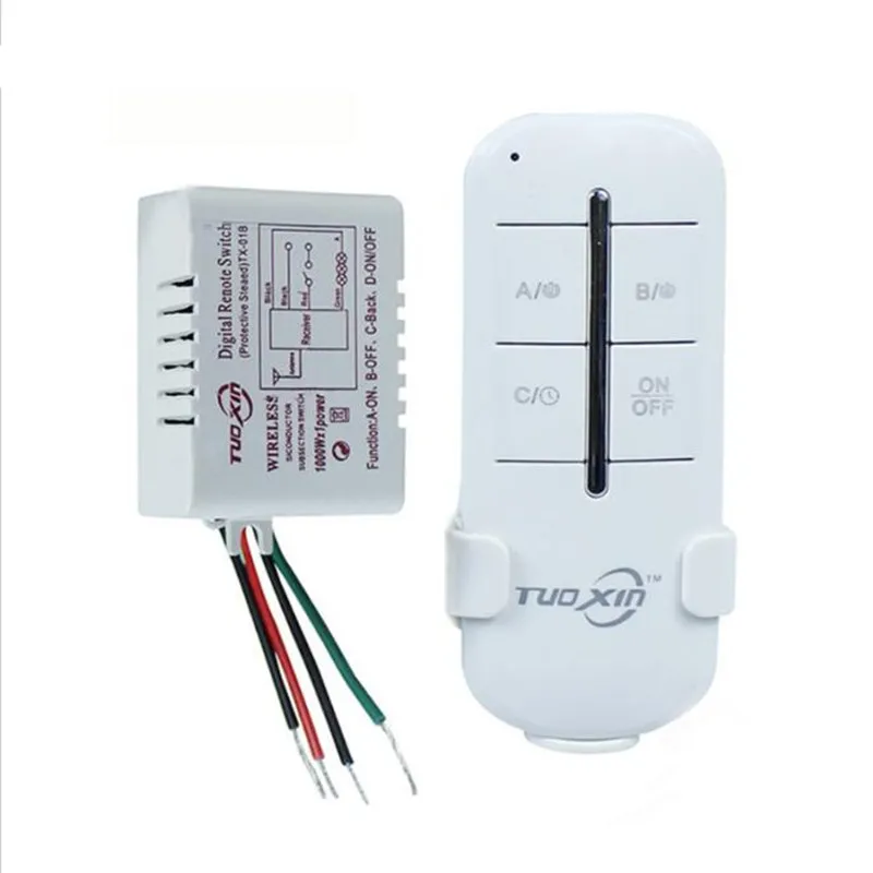 Remote 220v Switch 1 Way, Light Remote Control 1