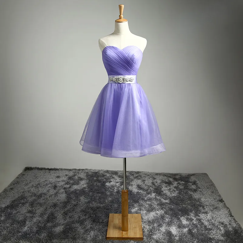 purple homecoming dress plus size Zapaka Women Sparkly Purple Plus Size Sequined Cocktail Dress Chiffon Round  Neck Party Dress – ZAPAKA main image 1