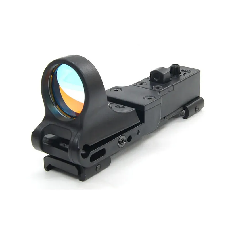 Taktisches C-More Railway Reflexvisier 8 MOA Red Dot mit integrierter Picatinny-Halterung, Schwarz