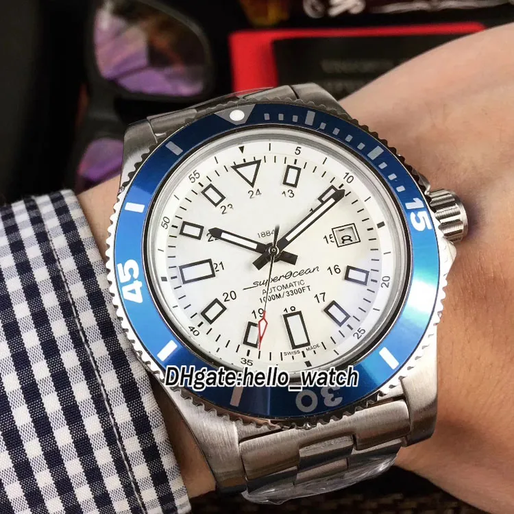 New Dive II Y1739316 Automatik-Herrenuhr mit blauem Zifferblatt, Sonderedition, Edelstahlarmband-Armbanduhren Hello_Watch