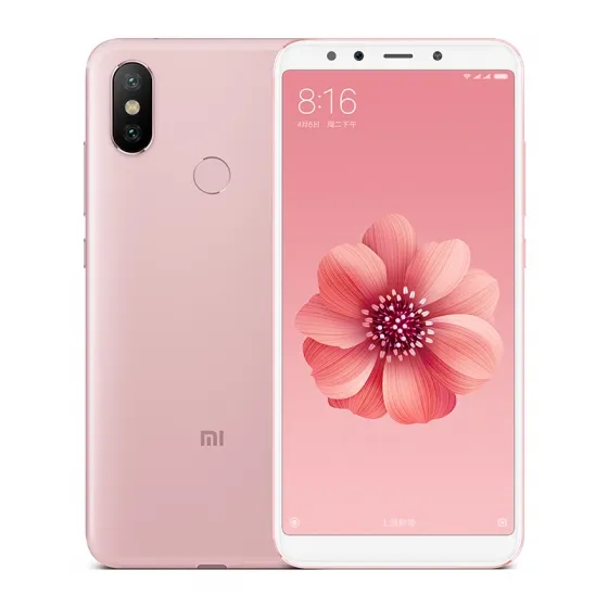 Téléphone portable d'origine Xiaomi Mi 6X 4G LTE 4 Go de RAM 32 Go 64 Go de ROM Snapdragon 660 AIE Octa Core Android 5,99 "Plein écran 20,0MP AI Face ID Fingerprint Smart Mobile Phone