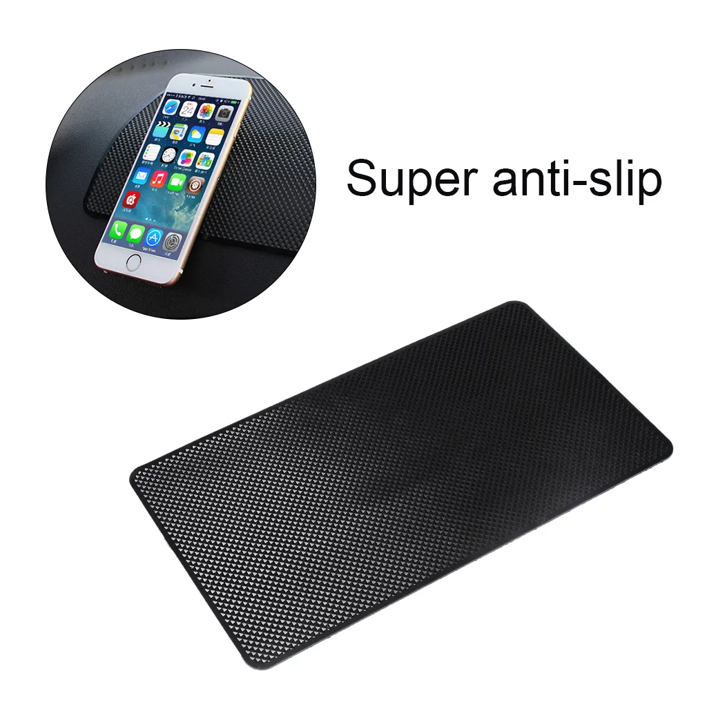 Tapis Antidérapant De Voiture De Gel De Silicone Pour Des Ornements De  Téléphone Portable Grille Centrale Fixe De Console Tapis Antidérapant 27 *  15cm Noir Du 2,1 €