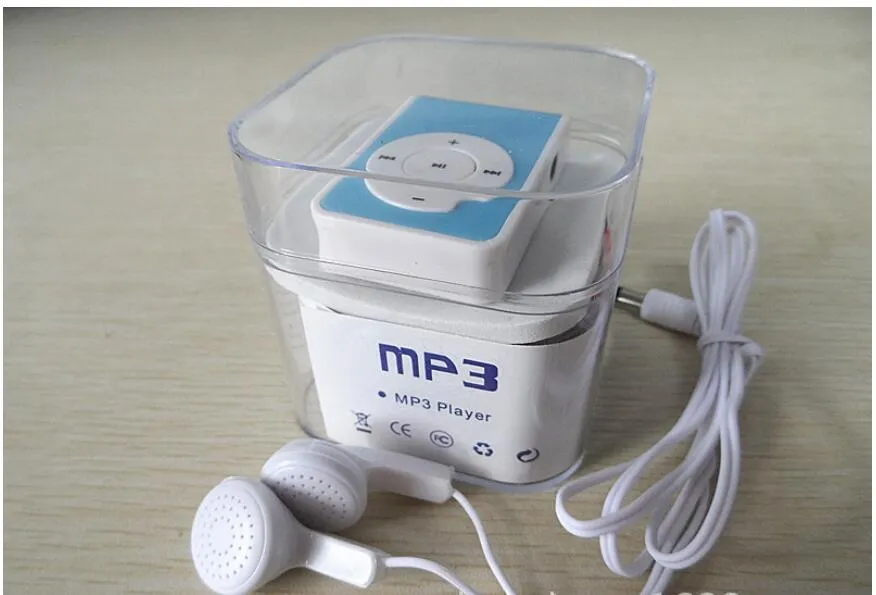 미니 USB 플래시 MP3 플레이어 액정 화면 지원 플래시 TF 카드 슬롯 디지털 MP3 음악 플레이어 카드 없음