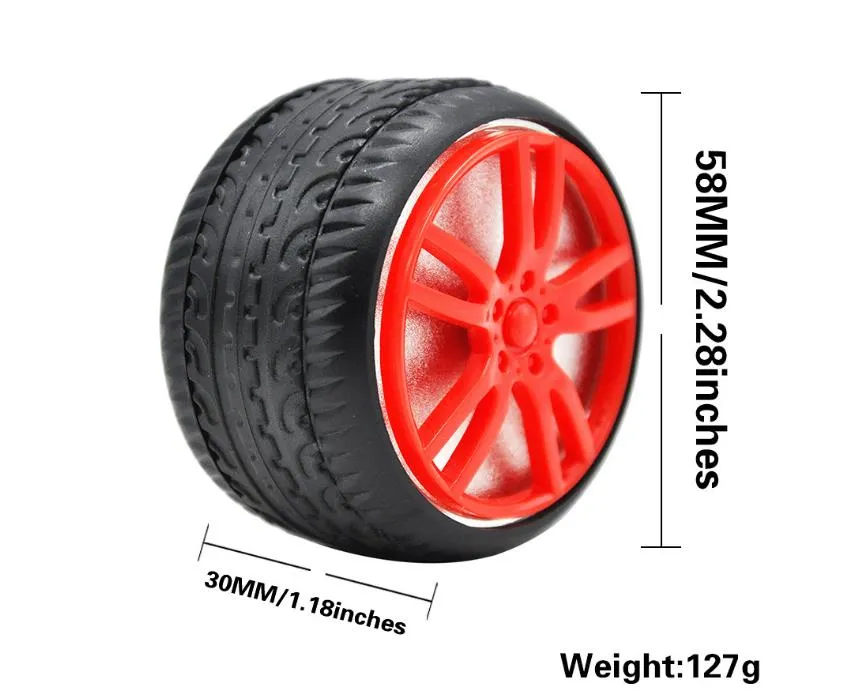 Diameter 58 mm handmatige slijpmachine van zinklegering, autowiel, metalen rooksnijder