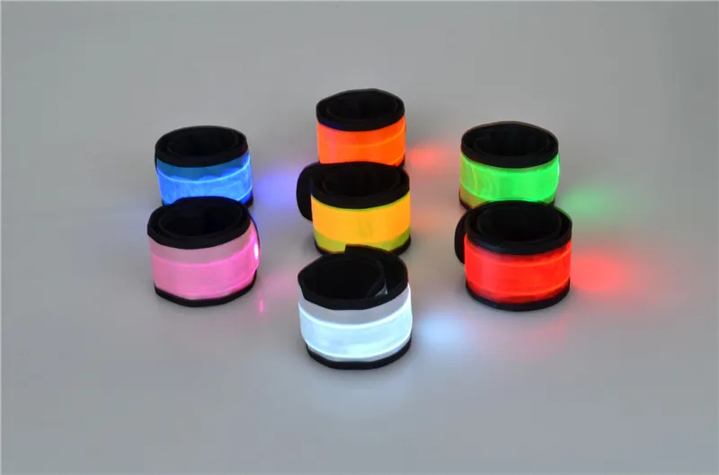 LED arm band Wrist band Warning Tape Wristband LED Light Cycling Night Running Sport Band Party Arm Belt Party Supplies T2I135