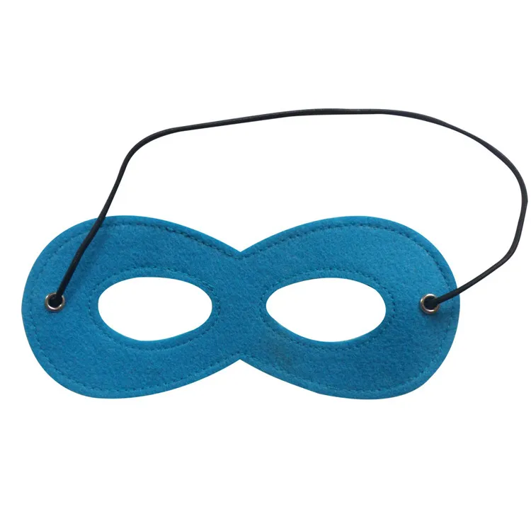 11 Kolory Pure Color Maska Shade Eye Do Halloween Maska Dzieci Cosplay Eye Maski Party Masquerade Performance Bezpłatny statek