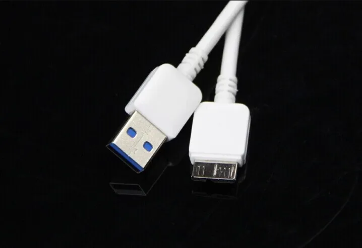 Micro USB 3.0 Data 1m Sync Cable de carga para Samsung Galaxy S7 S8 S9 Note 4 Blanco envío gratis 500pcs / lot