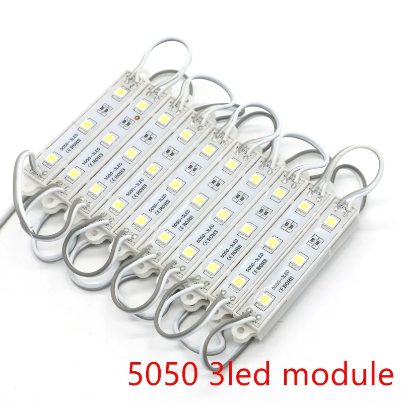 Módulos LED Umlight1688 SMD 5050 5054 5730 módulos Led IP65 impermeables DC12V SMD 3 Led señal retroiluminación Led para letras de canal