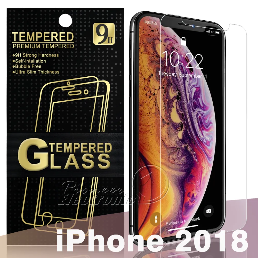 Para 2019 NOVO Iphone 11 PRO MAX XR XS MAX X 3 tamanho 5.8inch 6.1inch 6.5inch Protetor de tela de vidro temperado SEM CAIXA