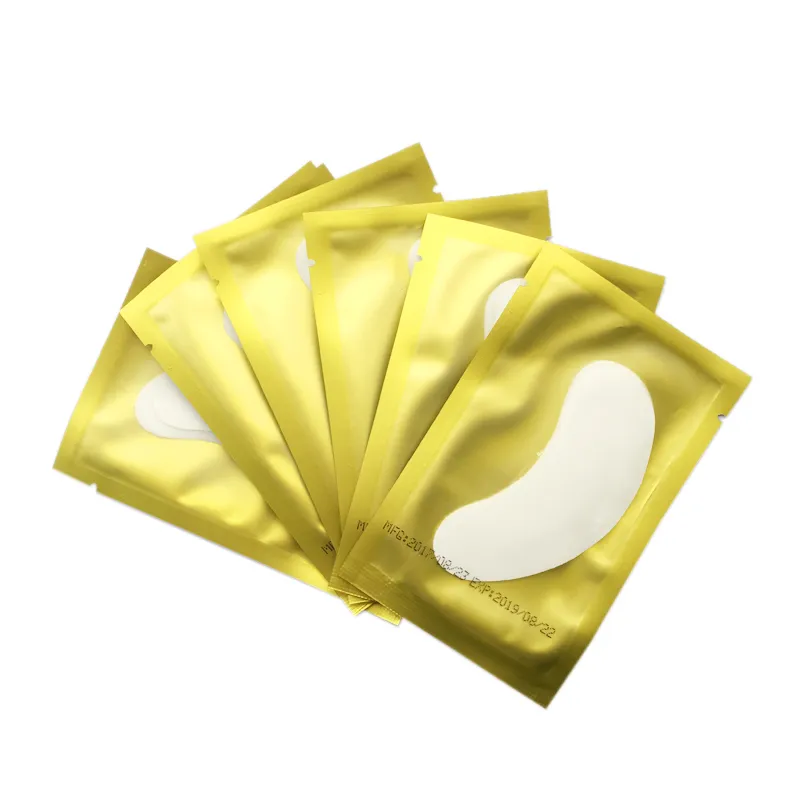 Hidrogel fino Remendo Do Olho para a Extensão Dos Cílios Sob Os Remendos do olho Sem Fiapos Gel Pads Umidade Máscara de Olho Pestana Dicas de Papel Adesivos Wraps