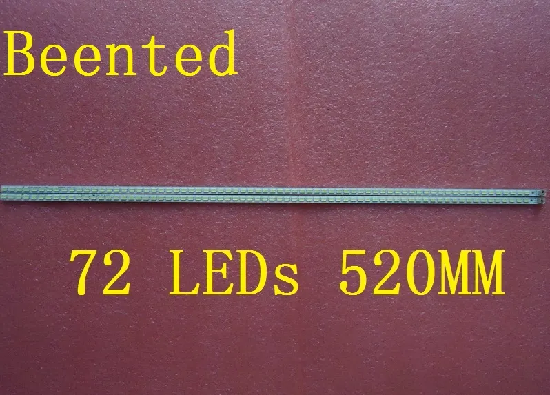 Freeshipping 2 Pieces*72 LEDs 520MM 46-DOWN LJ64-03035A LED strip SLED 2011SGS46 5630 72 H1 REV0 for LTA460HQ12 LED46860iX LTA460HM06