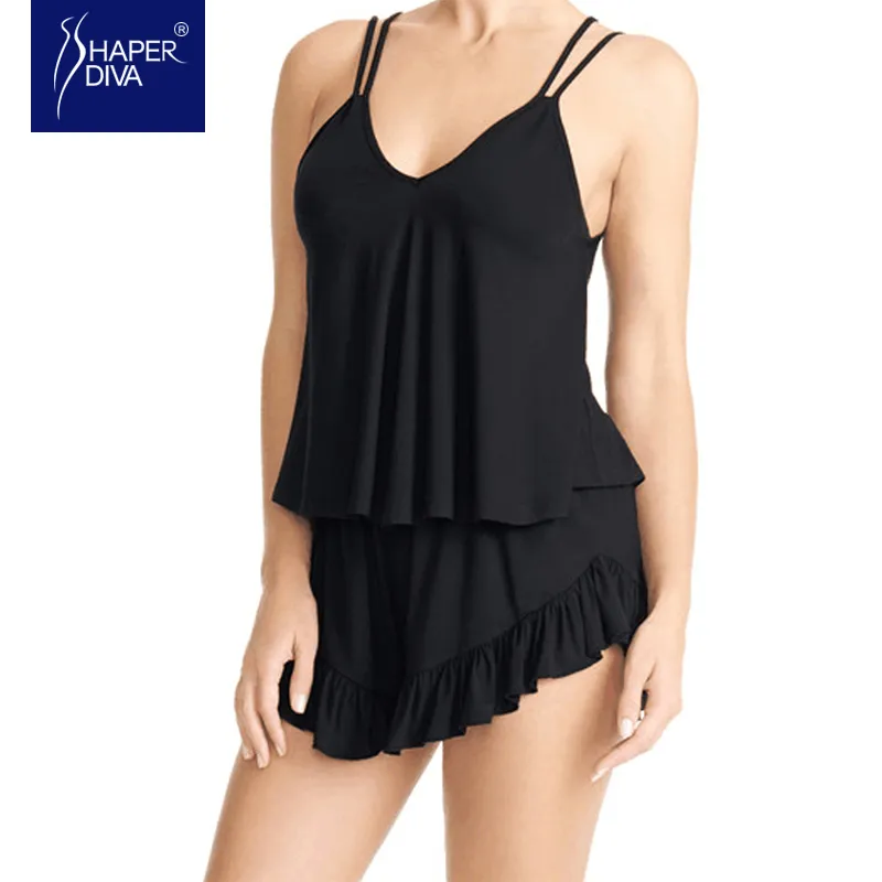 Pijamas de verano para mujer, conjuntos de ropa de dormir, ropa de casa, conjuntos de pijamas cortos sexis, camisones, pijamas, camisones para dormir